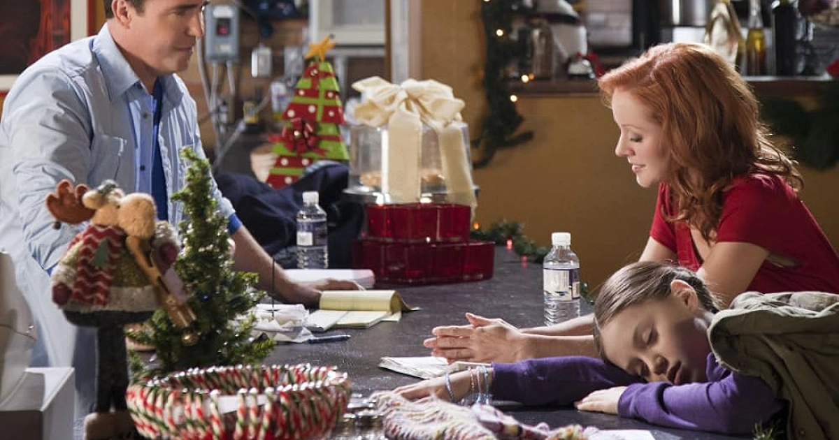 Lindy Booth dans Christmas magic